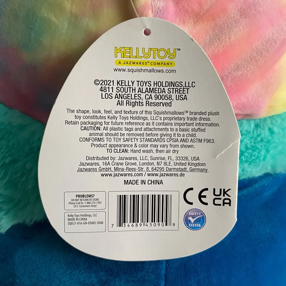 Squishmallows 20” Rayford‎ the Gnome Large Bearded Soft Plush Toy Collectible